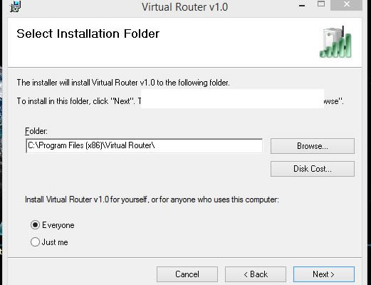 Open Virtual Router To Configure your access point